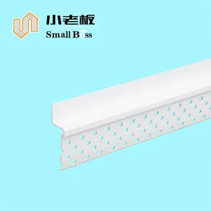 Durable Plastic Corner Trim PVC Corner Bead Angle Bead for Plastering Protective Corner Bead thumbnail-1