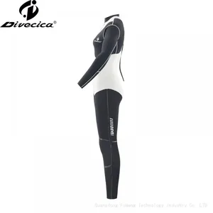 Waterwear Fullset Free Diving Fullsuit SBR Blindstitched Wetsuit Neoprene Stuff for Scuba thumbnail-3