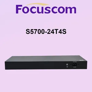 Managed L2 Gigabit Ethernet Switch, 24-Port 1G Base-T Access Switch With 4G SFP Uplinks Network Switch Focuscom S5700-24T4S thumbnail-4