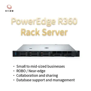 PowerEdge R360 1U Rack Server With Intel Xeon 6300 Series, 128 GB DDR5 Memory, and GPU Support thumbnail-2