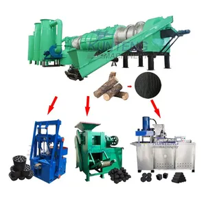 Shisha Charcoal Briquette Machine Lump Charcoal Making Machine EPC thumbnail-1