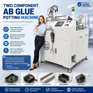 Two Component Epoxy Resin AB Glue Quantitative Glue Filling Metering Pump Precise Deployment Than Dispensing Gluing Machine thumbnail-1