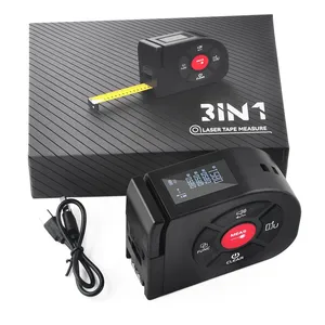Wintape 5m Laser & Steel Digital Tape Measure With 50m Laser Range thumbnail-2