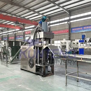 Smokeless Charcoal Hydraulic Forming Machine White Coal Briquetting Machine EPC thumbnail-5