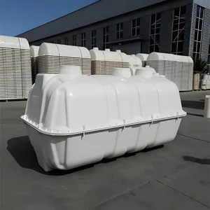 1500L SMC FRP Fiberglass Septic Tank for Residential Wastewater Treatment thumbnail-1