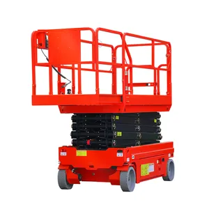 Self Propelled Hydraulic Mini Scissor Lift Electric Scissor Lift thumbnail-4