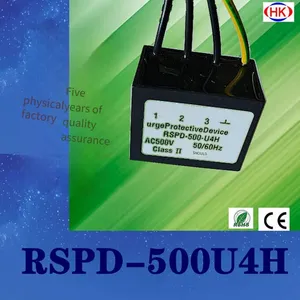 Rspd-500-u4h Surge Protective Device, 5-year Warranty, Surge Absorber, 5ka, 500v Three-phase Lightning Arrester thumbnail-1
