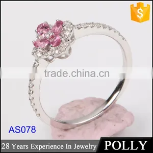 Crystal Ring Jewelry Manufactuers and White Gold Plating Ring, Fashion Jewelry White Gold Ring thumbnail-1