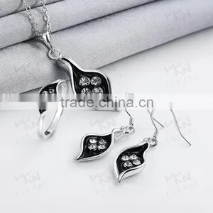 2015 18K Gold Full Jewelry Set For Women thumbnail-3