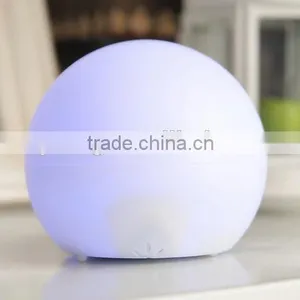LED Luminova Circular Modern Color Changing Snooze Desktop Table Alarm Clocks Electronic Digital Clock thumbnail-4