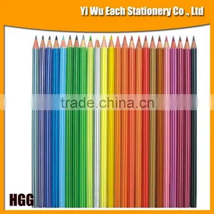 Top Quality Promotional Wooden Striped Pencils With EN71 FSC Certification thumbnail-1