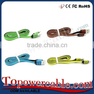 Factory Manufacturing Colorful Micro USB Fast Charging Cable Cord Leads thumbnail-3