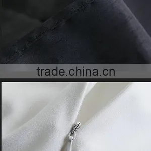 Fashion Black and White Dress for Beautiful Lady thumbnail-3
