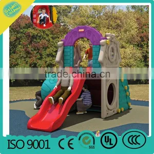 2016 Plastic Slide Small Playground Kids Outdoor Playground Indoor Playground Sets thumbnail-1