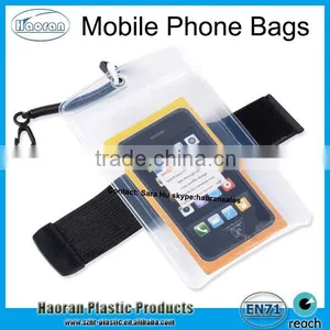 Best Price Cellphone PVC Waterproof Bags With Wristband thumbnail-1