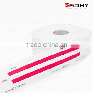 RFID Paper Bracelet Thermal Wristbands for Hospital thumbnail-2