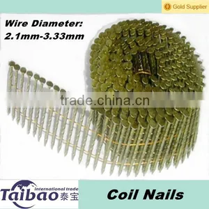 Coil Nails in Roll Form for Pneumatic Nail Gun thumbnail-1