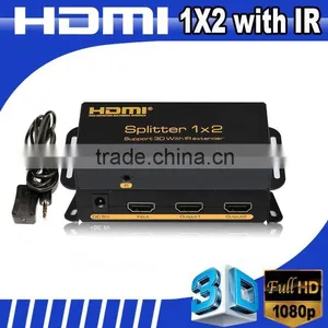 2 Port Hdmi Splitter With IR Suport 3D 4k thumbnail-2