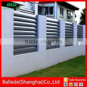 Sun Shade Decorative Airfoil Louvre Fence thumbnail-3