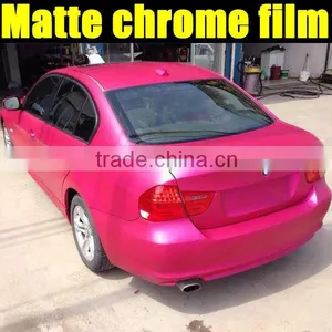 Matte Chrome Red Vinyl Film With Air Free Bubbles 1.52*20m per Roll thumbnail-5