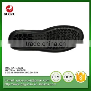 Black Color Flexible Working Labour Rubber Outsoles thumbnail-2