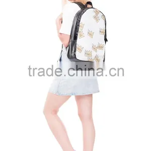 High Quality 3D Print Wholesale Polyester Fashion Children Backpack thumbnail-4