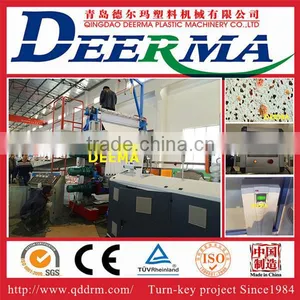 PVC Marble Wall Panel Production Line/pvc Faux Marble Sheet Making Machine thumbnail-1
