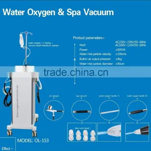 Oxygen Skin Care Machine Hotsale Multifunction Water Oxygen Hydro Dermabrasion Facial Machine OL-153 Face Lift thumbnail-2