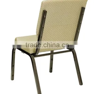 Strong Comfortable Stackable Metal Used Church Chairs for Chuch Facility Quality Choice Most Popular thumbnail-2