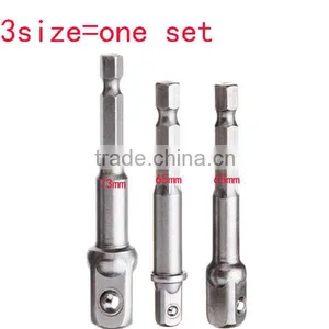 2set/6pcs 1/4 Inch Hex Driver Bit Power Drill Socket Driver Extension Adapters 1/4 3/8 1/2 Inch AR-47 thumbnail-2