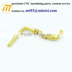 Precision CNC Machining Brass Pin Parts, Custom Welcome, Mt03@mintei.com thumbnail-1