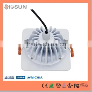 12W IP65 1228 Lumen SAMSUNG SMD White LED Square Downlight Dimmable Color and Light thumbnail-4