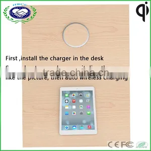 Wood qi Wireless Charger for Furniture thumbnail-3