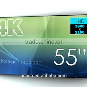 55 Inches Swdex HUD 4K Screen Digital Signage Player, Wall-mouted Media Player, Advertising Display LED Digital Signage. thumbnail-2