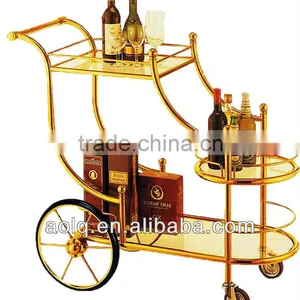Wine and Liquor Trolley Service Trolley for Bar thumbnail-1