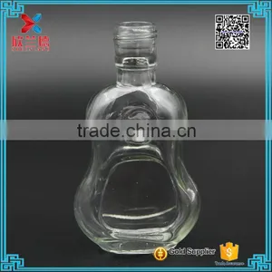 4oz Calabash Shape Screw Top Wine Glass Bottle for Whisky thumbnail-2