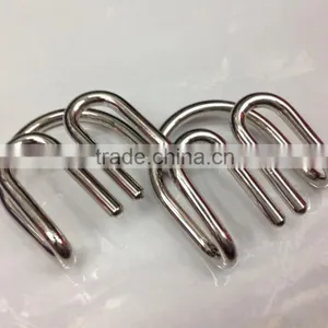 2016 New Metal Puzzle Game,IQ Metal Puzzle,Wire Magic Metal Puzzle IQ Game Toys thumbnail-3