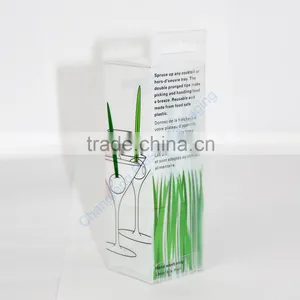 Eco- Friendly Customized PET Material Wine Glass Packaging Box thumbnail-4