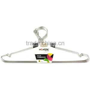 Windproof Metal Stainless Steel Clothes Hanger thumbnail-2