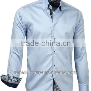 Elegant Long Sleeve Satin Shirts From Turkey - Free DHL Express Shipping thumbnail-1