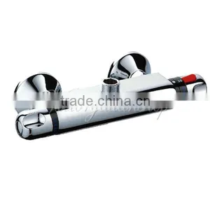 Thermostatic Bath Mixer Shower Exposed Valve Bottom Brass Thermo Bathroom Faucet Lowest Price thumbnail-1