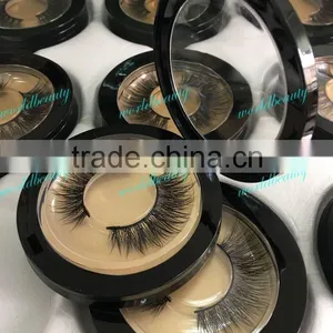 100% Siberian Luxury Mink Fur Strip Eyelashes thumbnail-1