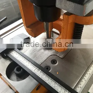 Machines for Steel Angle Holes, Combined Punching and Shearing Machine--Q35Y Hydraulic Iron Worker thumbnail-2
