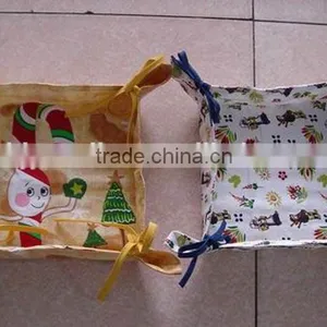 Customized Logo Cotton Bread Basket for Promotion and Gift thumbnail-3