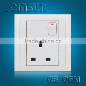 3-pin Wall Electrical Switch Socket thumbnail-1