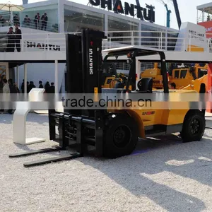 Shantui 10Ton Forklift With Forkift Covers and Air Conditioner thumbnail-1