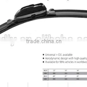 Customized Car Windshield Wiper Blade With Insert Molding Integrates Rubber and Metal Parts thumbnail-1