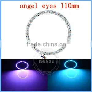 20 Colors Changing DC12v Epistar Chips 5050 Smd White PCB 110mm Full Circle Angel Eyes 2015 Best Led Grow Light thumbnail-2