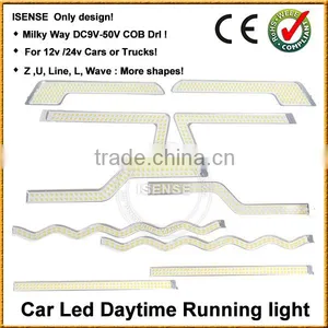 12V Auto LED Lamp Car Daytime Running Lights DRL For Hyundai I20 2012 2013 Flexible Led Drl Lamp thumbnail-1