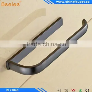 Bathroom Towel Ring,Towel Holder,Towel Bar Brass Black Brushed Finish thumbnail-2